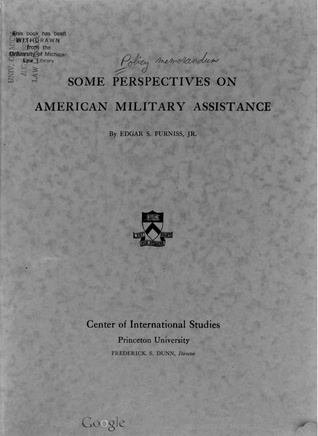 Download Some Perspectives On American Military Assistance - Edgar S. Furniss Jr. | ePub