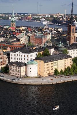 Full Download View Over Gamla Stan in Stockholm Sweden Journal: 150 Page Lined Notebook/Diary -  | ePub