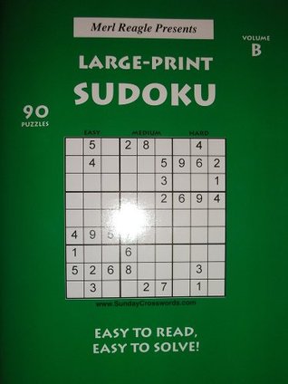 Download Merl Reagle's Sunday Crosswords, Large-Print Sudoku, Volume B - Merl Reagle & Dennis Aramanda file in ePub