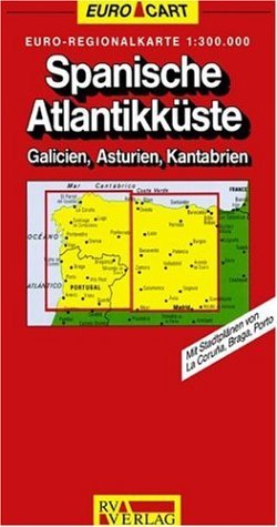 Full Download Spain Map: North-West Spain/Galicia/Austrias/Cantabria Sheet 1/2 (GeoCenter Euro Map) - RV Verlag file in ePub