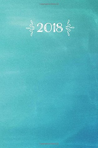 Full Download 2018: Blank Bullet Journal Aqua Blue Ocean Watercolor Design, 160 Dot Grid Journaling Pages, 6 x 9 Blank Notebook Planner with 1/4 inch Dotted Paper, Perfect Bound Softcover -  file in PDF