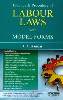 Full Download Practice and Procedure of Labour Laws with Model Forms - H.L. Kumar | PDF