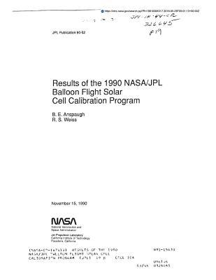 Full Download Results of the 1990 Nasa/Jpl Balloon Flight Solar Cell Calibration Program - National Aeronautics and Space Administration | PDF