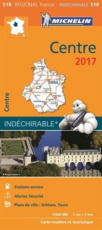 Read Online Michelin map 518 Centre : 1/200 000- tear-resistant - Guides Touristiques Michelin file in PDF