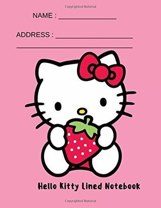 Read Online Hello Kitty Lined Notebook: Lined Notebook,Large 8.5x11 100 pages: Volume 9 (Blank Lined Notebook) -  file in ePub