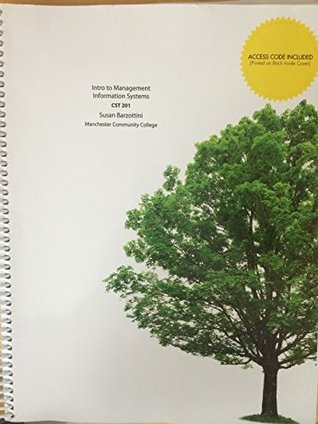 Full Download Intro To Management Information Systems CST 201 MCC - Susan Barzottini file in PDF