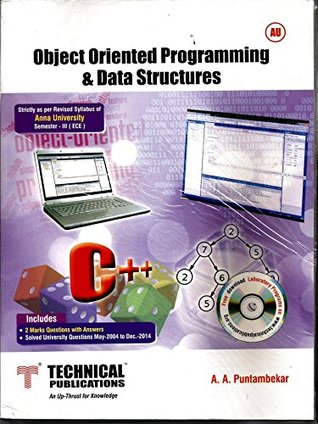 Read Online Object Oriented Programming & Data Structures - A.A. Puntambekar | ePub