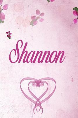 Download Shannon: Personalised Name Notebook/Journal Gift For Women & Girls 100 Pages (Pink Floral Design) for School, Writing Poetry, Diary to Write in, Gratitude Writing, Daily Journal or a Dream Journal. - Personalised Name Publishers file in PDF