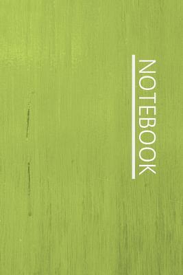 Download Notebook: Simple Lined Writing Journal / Study / Diary / Thoughts / Motivation / Fitness / Training Log / Work / Gift / 120 Page / 6 x 9 / Lime Grunge Background -  | PDF