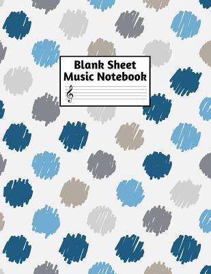 Download Blank Sheet Music Notebook: Easy Blank Staff Manuscript Book Large 8.5 X 11 Inches Musician Paper Wide 12 Staves Per Page for Piano, Flute, Violin, Guitar, Trumpet, Drums, Cello, Ukelele and other Musical Instruments - Code: A4 1345 - Lilliana Baird file in ePub
