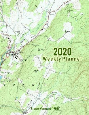 Full Download 2020 Weekly Planner: Stowe, Vermont (1968): Vintage Topo Map Cover -  file in PDF